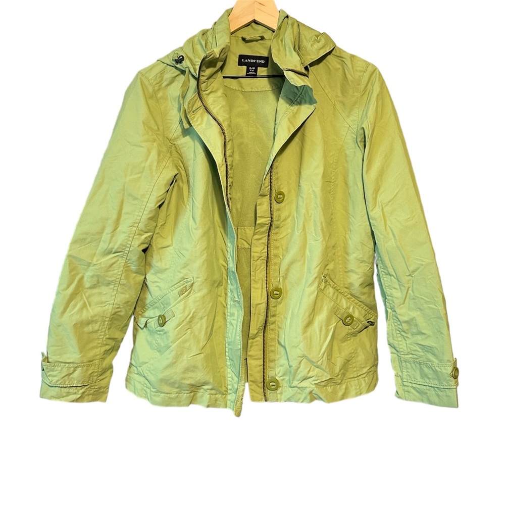 Lands End Green Jacket
